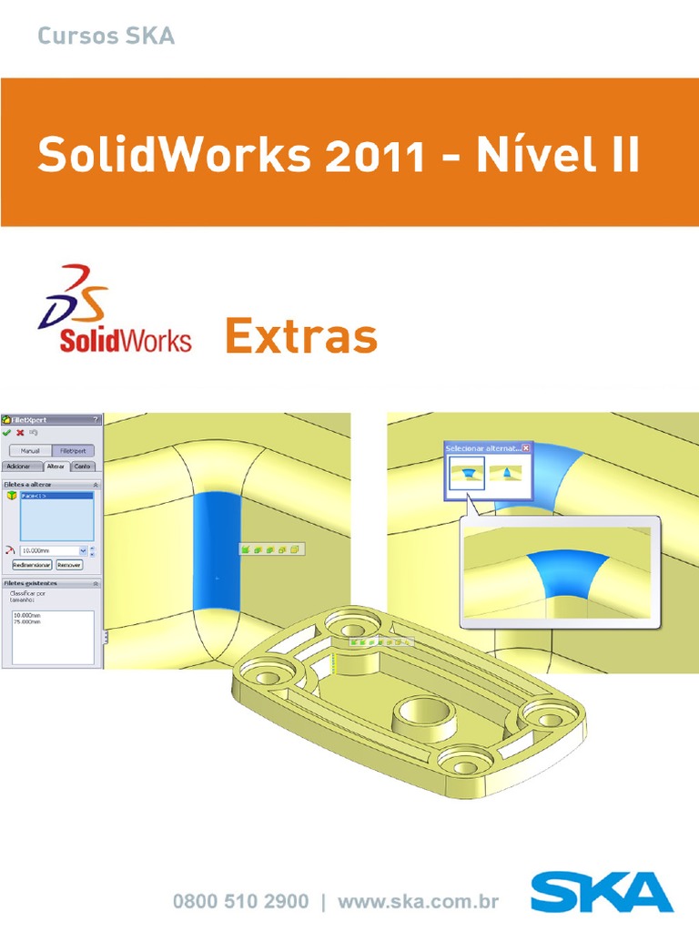 Apostila SolidWorks Nível II - Material Extra PDF | PDF | Equações ...