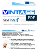 VINTAGE Presentation For Keyconet Networking Meeting