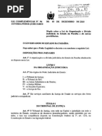 Lei Complementar 096-2010 - Organização e Divisão Judiciarias Do Estado Da Paraiba (Art. 187 a 198)