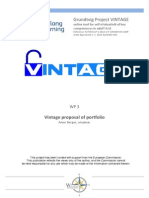 VINTAGE Basic Portfolio Proposal