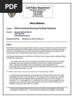 News ReleasLodi police release findings in Parminder Shergill shootinge-Shergill OIS-DA Report