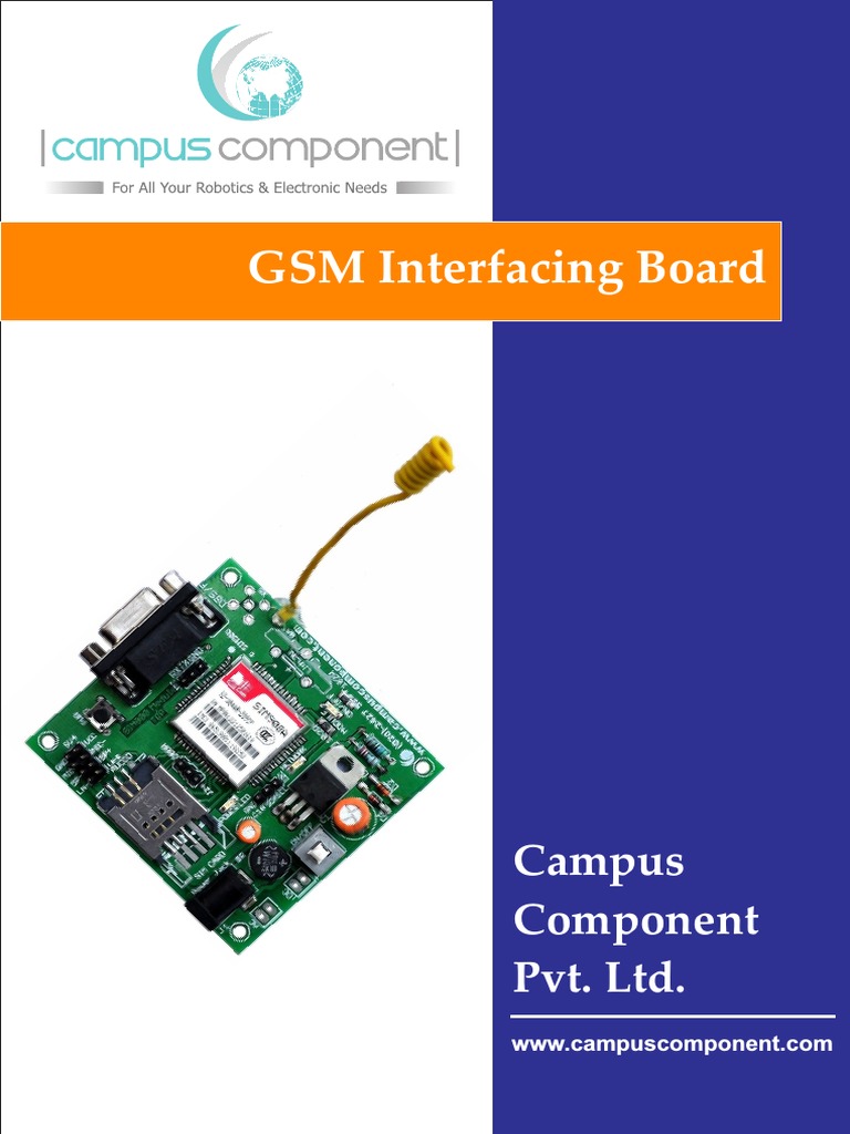 GSM Module.pdf General Packet Radio Service Power Supply
