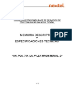 Memoria DescriptivaGreenfield 