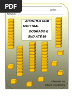 Apostila de Material Dourado
