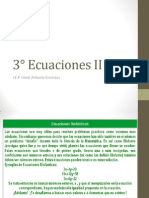 RM-3° Ecuaciones II