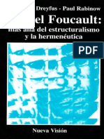 Dreyfus Hubert L Rabinow Paul Foucault Mas Alla Del Estructuralismo y La Hermeneutica