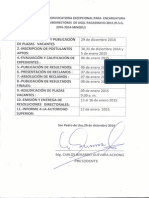 Cronograma de Convocatoria Excepcional para Encargatura para Directores y Subdirectores  de UGEL Pacasmayo