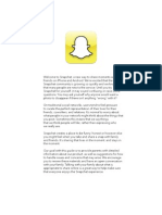 Snapchat Application Parents Guide 2