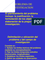 Problema de Investigación