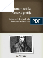 Humanistička historiografija