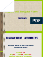 Verb Forms: Regular & Irregular Past Simple