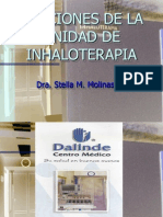 Funciones de La Unidad de Inhaloterapia
