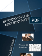 Suicidio en Los Adolescentes