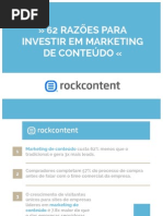 62 Razões Para Investir Em Marketing de Conteúdo (RockContent)