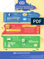 Infográfico - O Tamanho de Todas Suas Postagens Online