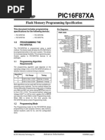 Flash Memory Programming Specification