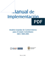 Manual Implementacion MECI-2005
