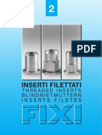 Inserti Filettati: Threaded Inserts Blindnietmuttern Inserts Filetés