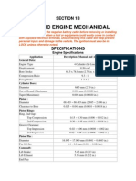 SOHC Engine Specs and Repair Guide