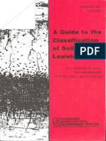 Guide to Classifications of Louisiana Soils