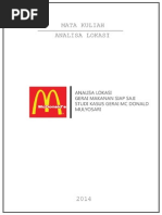 Download Faktor yang Mempengaruhi Penentuan Lokasi Gerai Makanan Cepat Saji Studi Kasus McDonalds Mulyosari Surabaya by Jovany Aliflyantera SN251367886 doc pdf