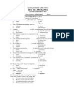 SDN Kalangsari Ii: Ulangan Akhir Semester 1