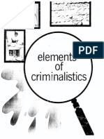 Elements of Criminalistics