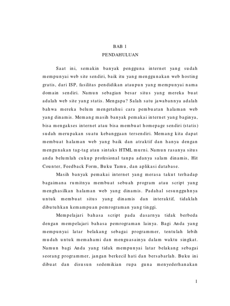 Panduan Dasar Pemrograman PHP | PDF | Karier & Perkembangan | Bisnis