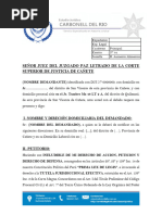 Modelo Carta Renuncia Exoneracion Preaviso Laboraperu