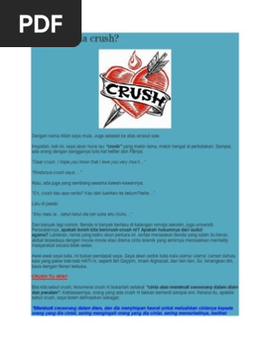 Boleh Ke Ada Crush Pdf