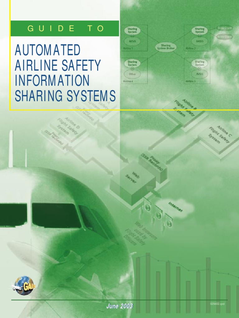 Automated Airline Safety Information Sharing Systems: Guide To | PDF ...