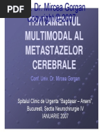 Tratamentul Multimodal Al Metastazelor Cerebrale