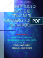 Particularitati Clinico-terapeutice ale traumatismelor craniocerebrale in contextul Politraumatismelor