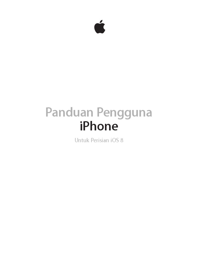 Iphone Panduan Pengguna Pdf