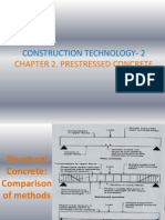 Construction Technology-2: Chapter 2. Prestressed Concrete