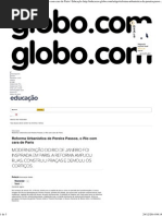 Reforma Urbanística de Pereira Passos, o Rio Com Cara de Paris - Educação