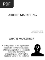 Mock Teaching Airline Marketing