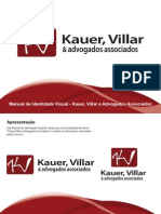 Manual de Identidade Visual - Kauer Villar e Adv. Associados