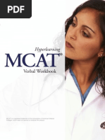 Mcat Verbal Workbook: Hyperlearning