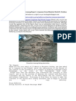 Chapple, R. M. 2014 Update On Drumclay Crannog Report - Response From Minister Mark H. Durkan. Blogspot Post