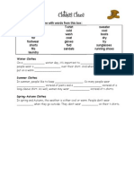 Lesson 2 Cloze Test Activity