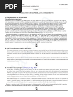 Formation of Reinsurance Agreements