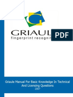 Griaule Manual For Basic Knowledge in Technical and Licensing Questions