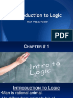 Logic - Chapter #1 by Mian Waqas Haider