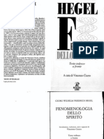 Fenomenologia Dello Spirito (Testo Tedesco a Fronte, A Cura Di v. Cicero)