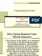 Silver Spring Regional Center: Community Outreach and Engagement Model