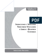 InfraccionesSancionesTributarias Libros y Registros Contables PDF