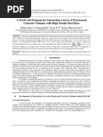 A MATLAB Program For Interaction Curves of Prestressed Concrete Columns With High Tensile Steel Bars