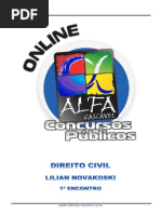  Direito Civil Lilian Novakoski 1 Encontro