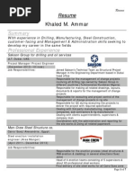 Khaled M. Ammar Resume PDF